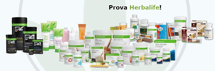 COMPILA IL FORM CON I TUOI DATI E POTRAI PROVARE I PRODOTTI HERBALIFE CHE DESIDERI!